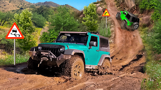 Mobile Jeep Simulator: Offroad Screenshot 1