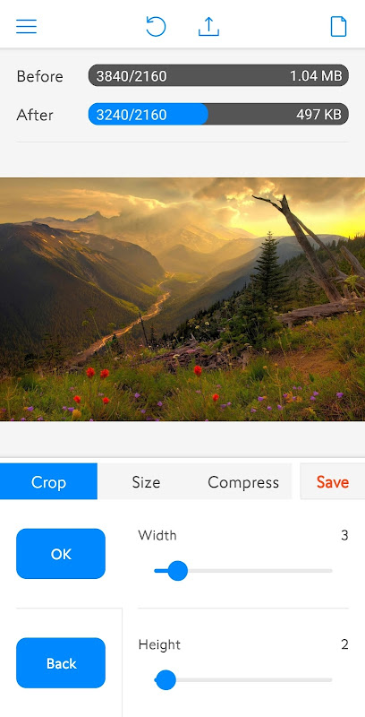 Image Compressor and Resizer स्क्रीनशॉट 2