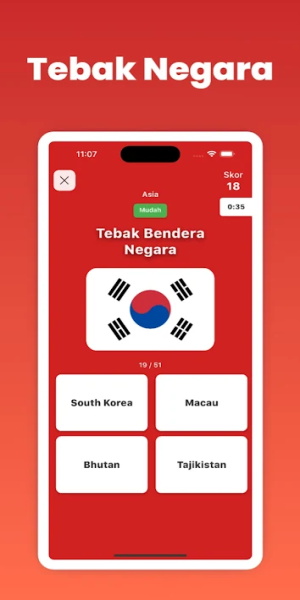 Tebak Nama Negara & Provinsi Captura de tela 1