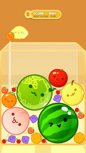 Watermelon Merge:Strategy Game Скриншот 1