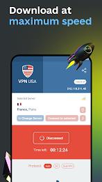 USA VPN - Obtenha IP dos EUA Captura de tela 4