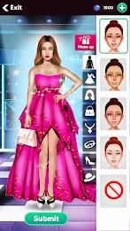 Fashion Show Game: Girl Makeup Captura de tela 3