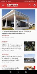 Diario La Prensa Captura de tela 1