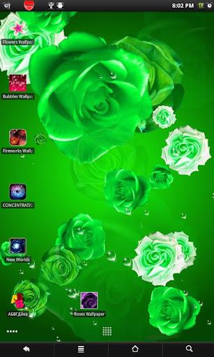 Roses live wallpaper Capture d'écran 1