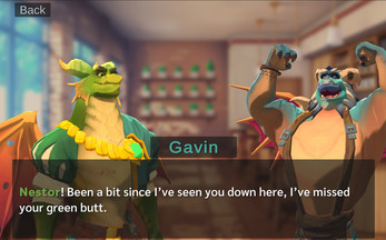 Dream Wyrm: a Dragon Dad Dating Simulator Screenshot 2