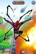 Spider Hero man Endless runner 스크린샷 1