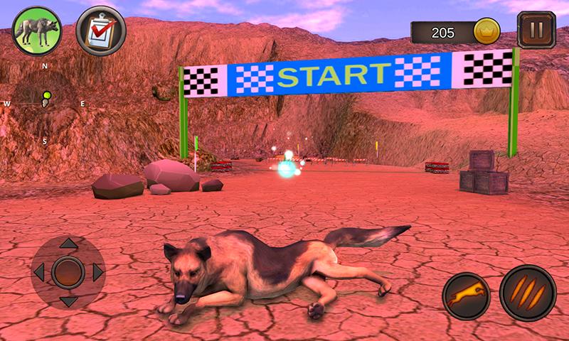 German Shepherd Dog Simulator Captura de tela 2