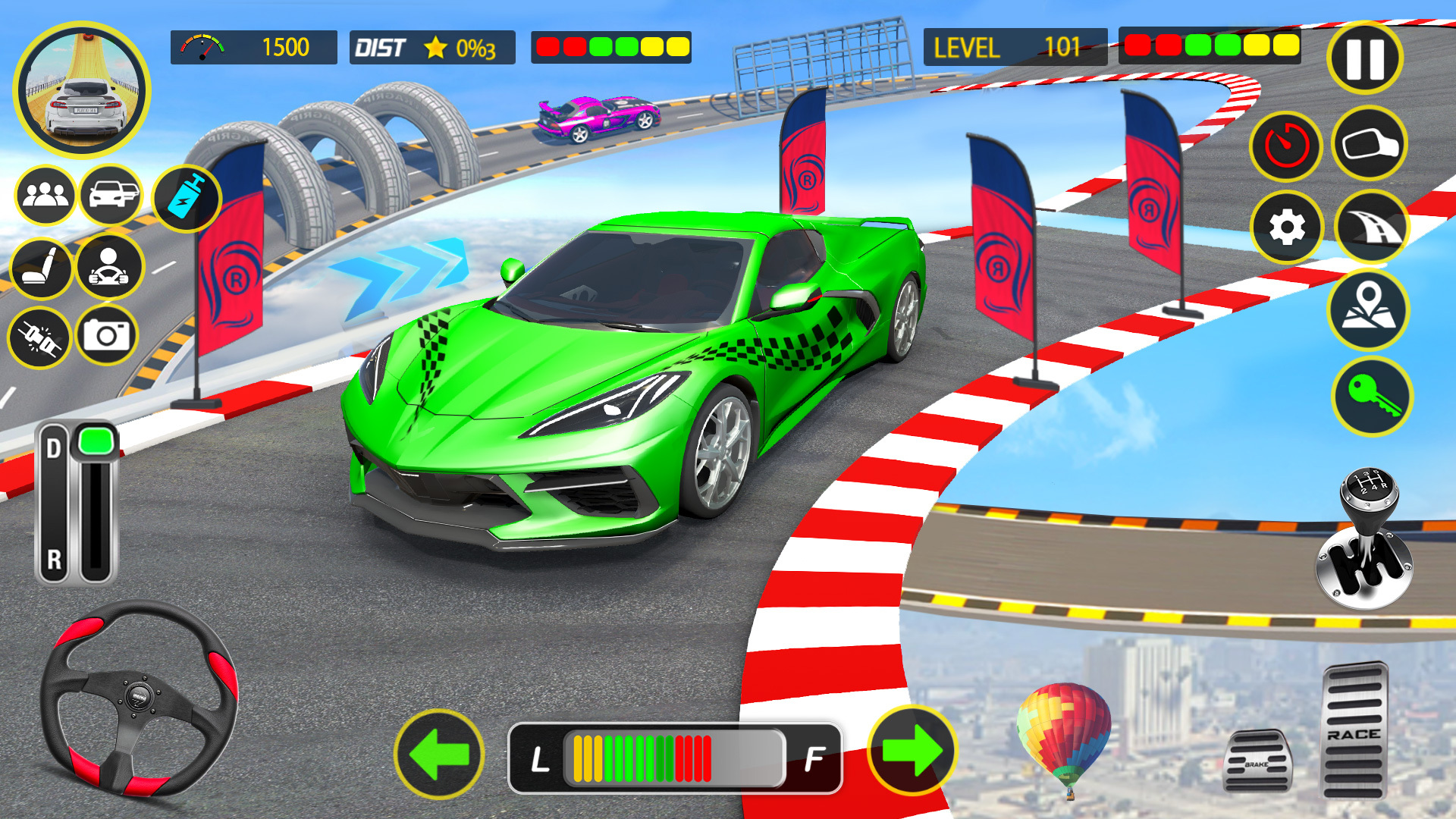 Ramp Car Stunts GT Car Game Capture d'écran 3