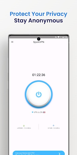 Spark VPN : Fast Secure VPN Скриншот 3
