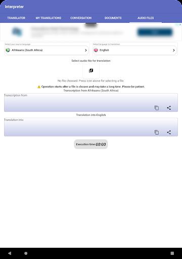 Interpreter- translator voice Captura de pantalla 4