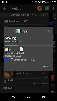 X-plore File Manager Captura de pantalla 1