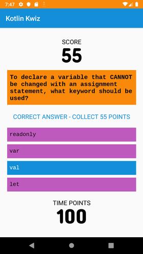 Kotlin Kwiz 스크린샷 3
