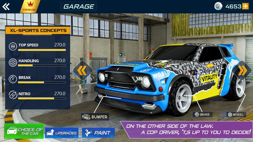 Rocket Car Racing Games 3D Captura de tela 4