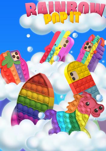 Antistress Rainbow Popit Toys Screenshot 1