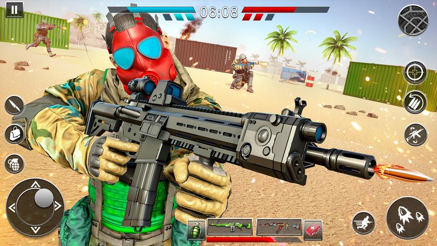 FPSシューティングゲーム：ガンゲーム–ガンシューターゲーム スクリーンショット 2