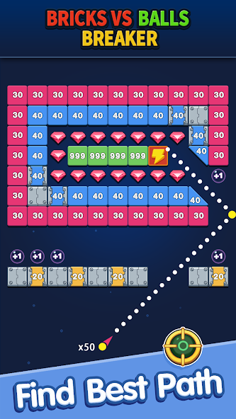 Bricks vs Balls Breaker 스크린샷 1