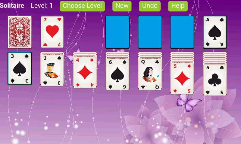 Klondike Solitaire X स्क्रीनशॉट 1