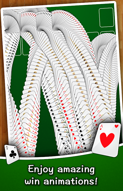 Solitaire FRVR - Big Cards Classic Klondike Game スクリーンショット 2