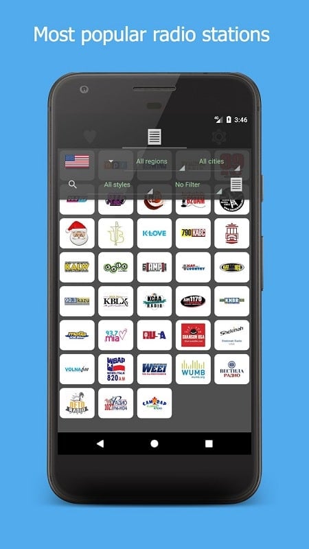 RadioNet Radio Online 스크린샷 2
