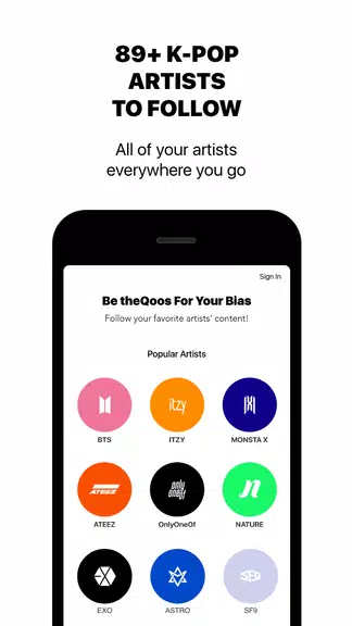 theQoos: K-Pop News, Friends, Music & Community 스크린샷 2