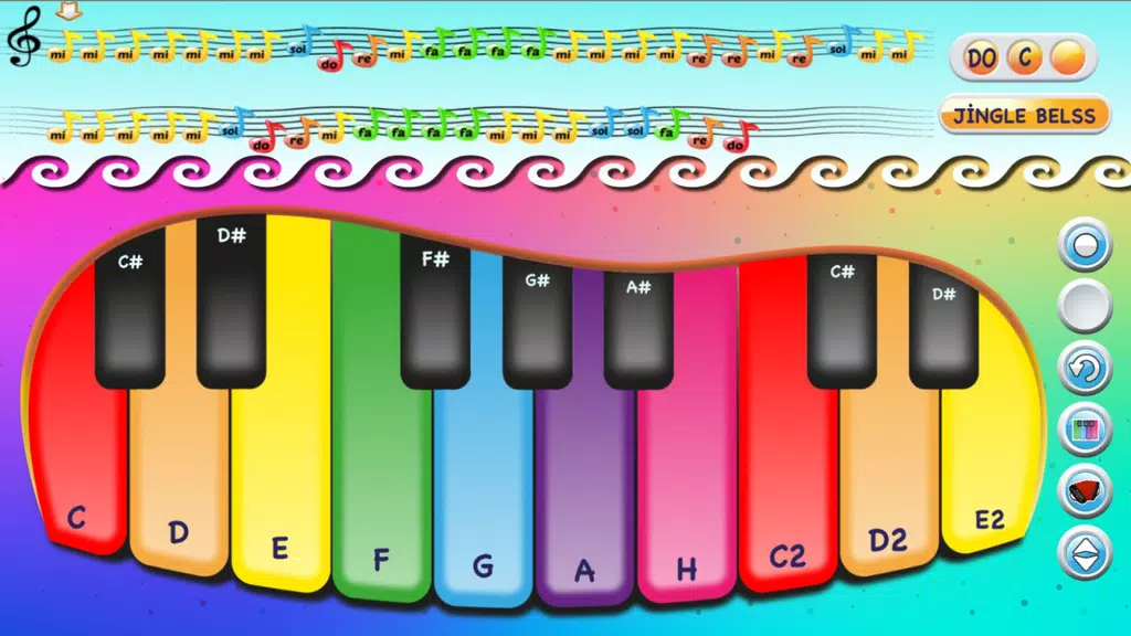 Colorful Piano स्क्रीनशॉट 3