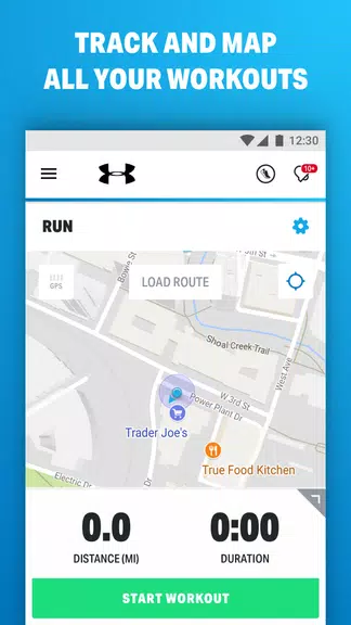 Map My Runでランニング スクリーンショット 1