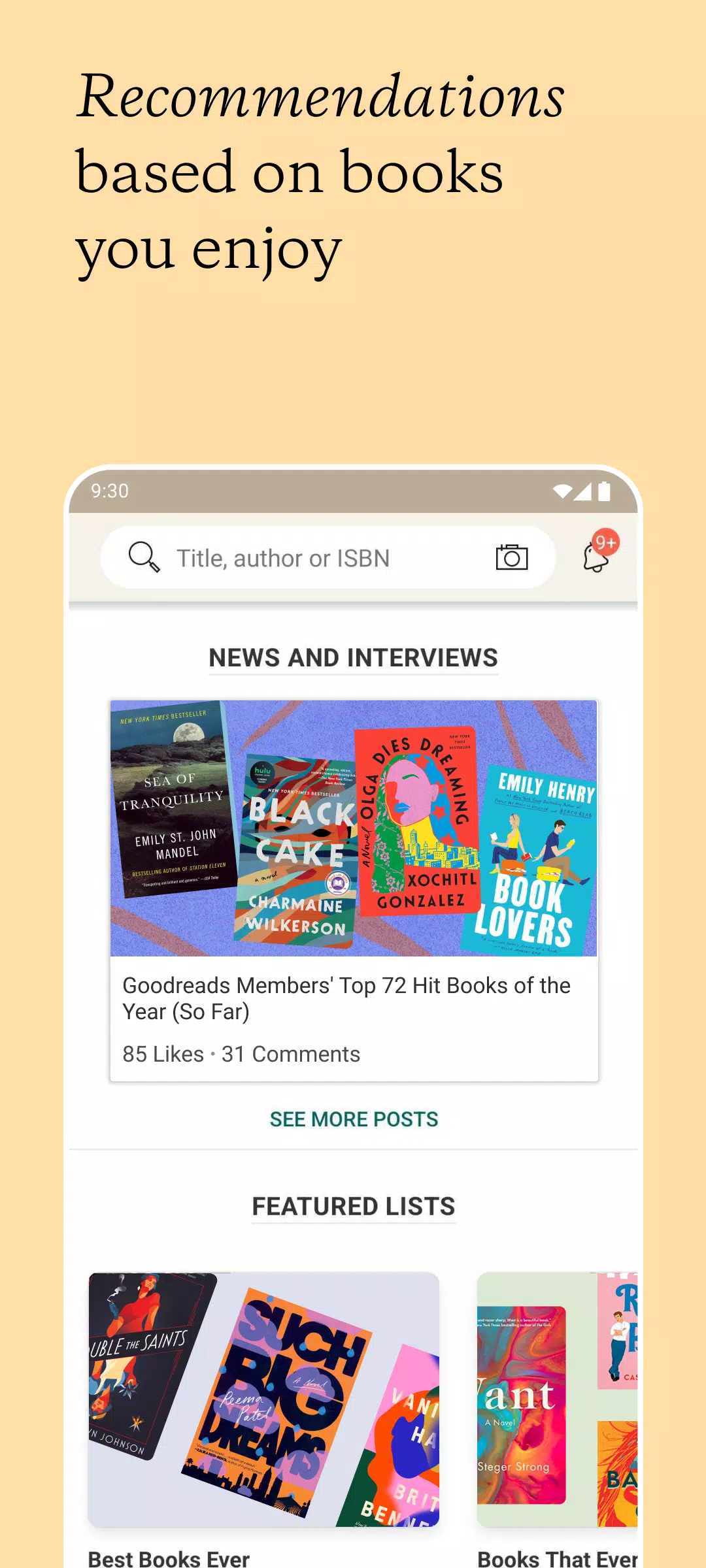 Goodreads स्क्रीनशॉट 2