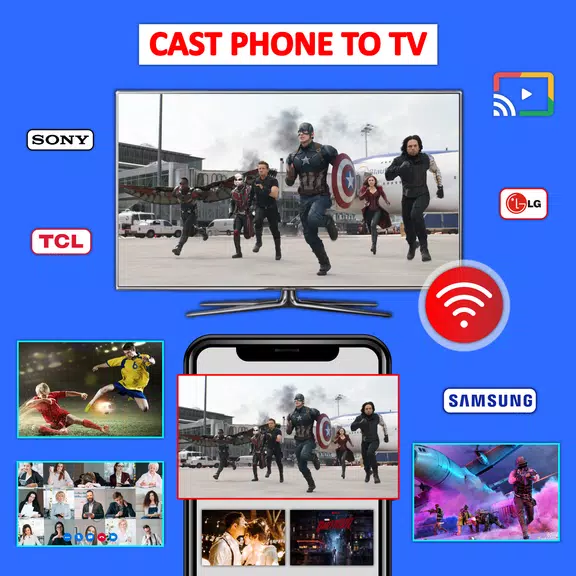 Cast Phone to TV, Chromecast應用截圖第1張