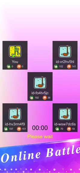 Rhythm Tiles 3:PvP Piano Games Captura de tela 3