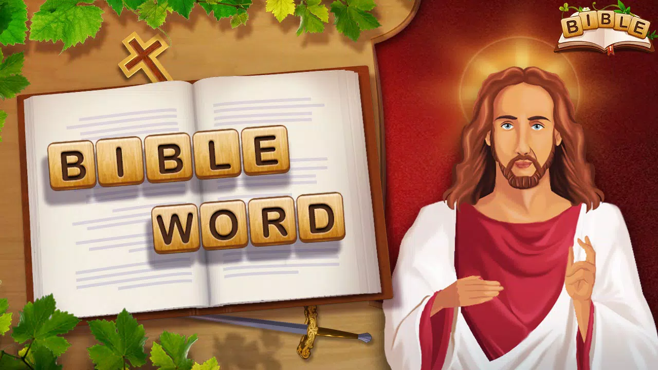 Bible Word Connect Puzzle Game Скриншот 1