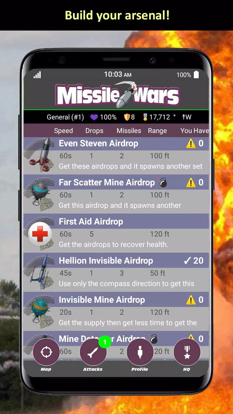 Missile Wars Capture d'écran 2