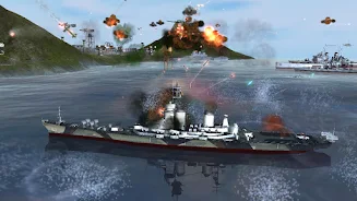 WARSHIP BATTLE:3D World War II Capture d'écran 3