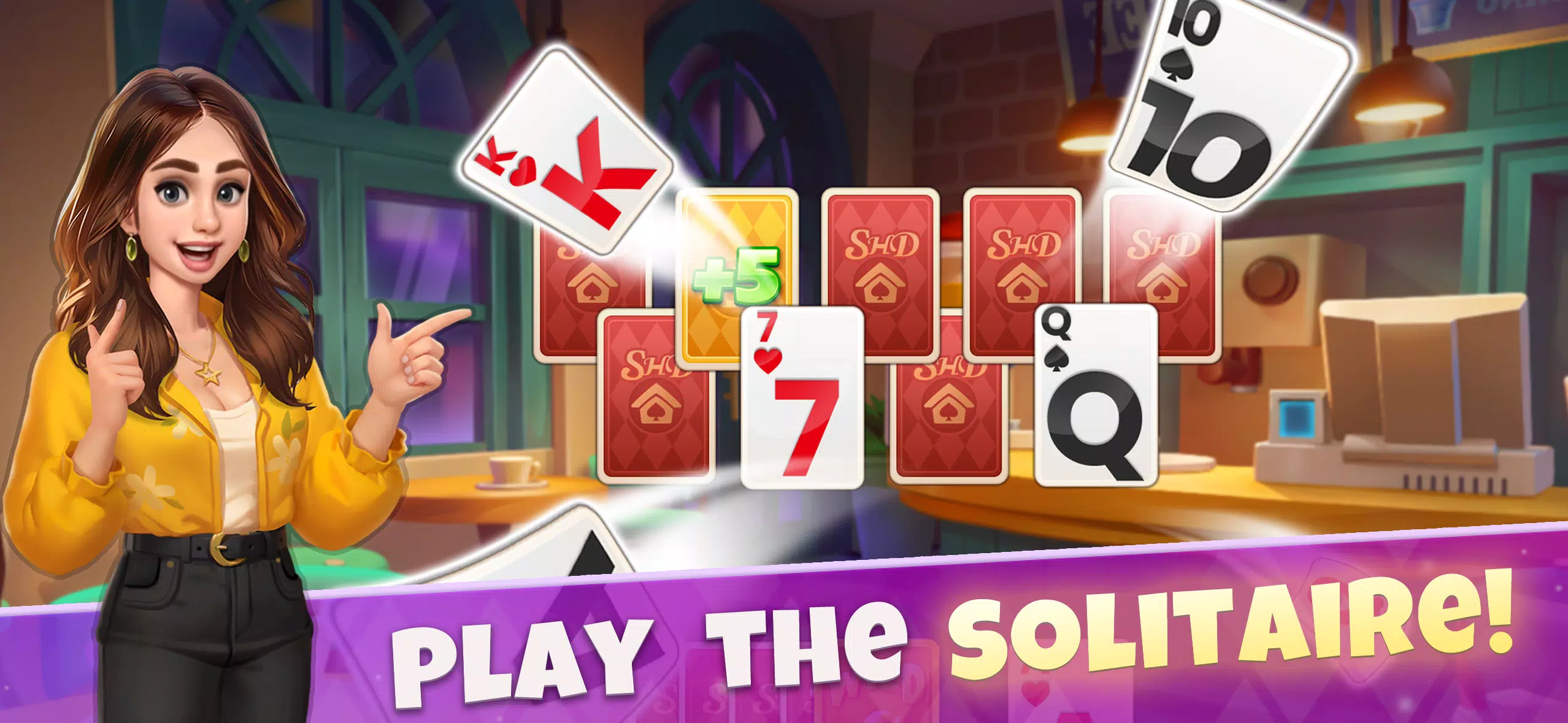 Solitaire Home Design Screenshot 2