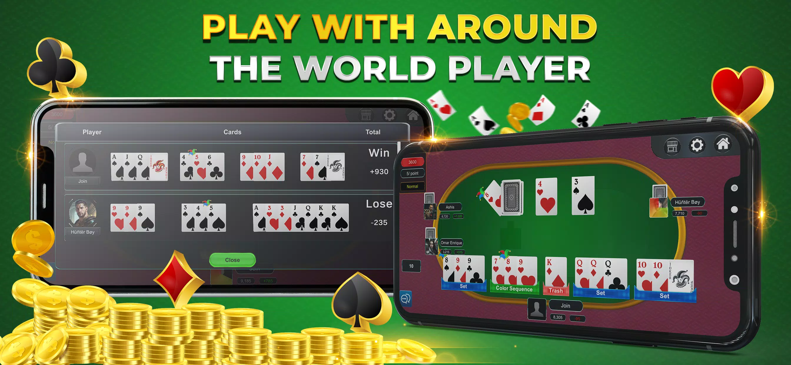 Rummy Online Casino Capture d'écran 1