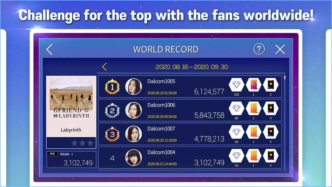 SuperStar GFRIEND Capture d'écran 4