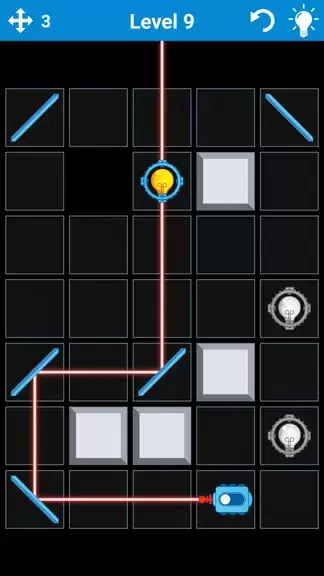 Laser Puzzle - Logic Game Captura de tela 1