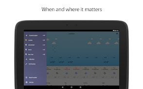 Yandex Weather スクリーンショット 2