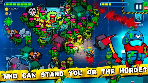 Zombie In Space Shooter Screenshot 1