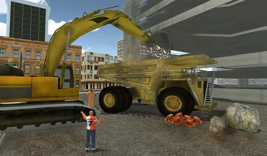 Mega Excavator Truck Transport 스크린샷 1