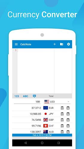 CalcNote - Notepad Calculator 스크린샷 2