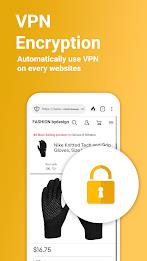 Ocean Secure VPN Proxy Browser Capture d'écran 1