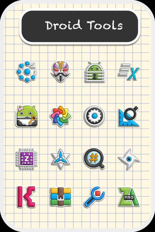 Poppin icon pack Mod Скриншот 4