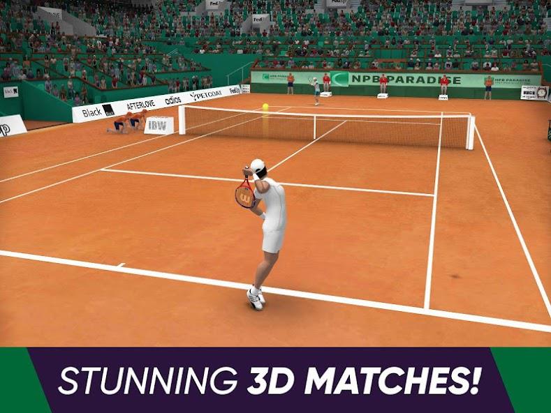 Tennis World Open 2023 - Sport Mod 스크린샷 3