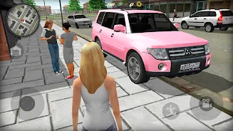 Offroad Pajero Car Simulator Captura de pantalla 3