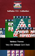 550+ Card Games Solitaire Pack Captura de tela 1