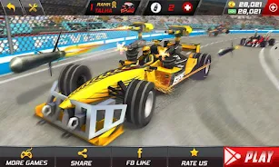 Formula Car Crash Racing Скриншот 1