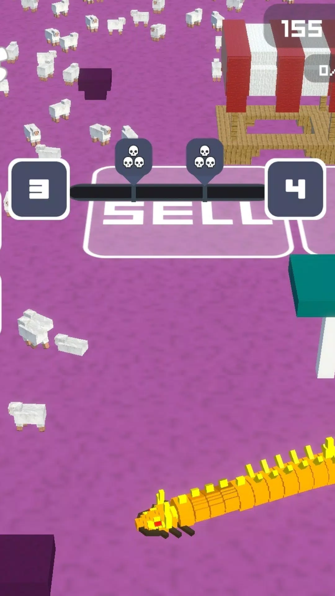 Crusher snake: Sneaky Snake 스크린샷 3