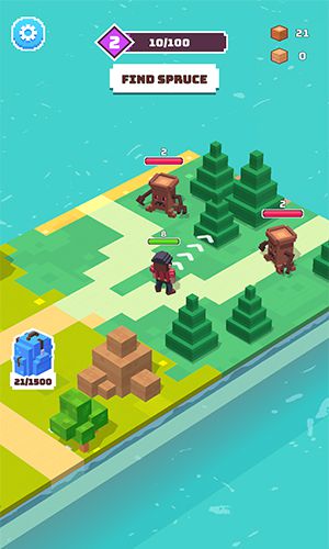 Craft Valley - Building Game 스크린샷 2