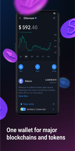 1inch: Crypto DeFi Wallet Screenshot 3