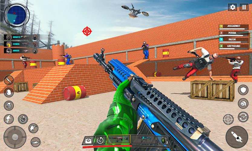 FPS War Game: Offline Gun Game स्क्रीनशॉट 4